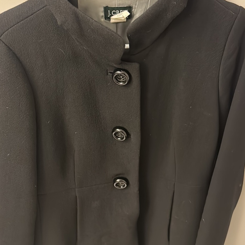 J Crew Women’s Wool Coat Size 6